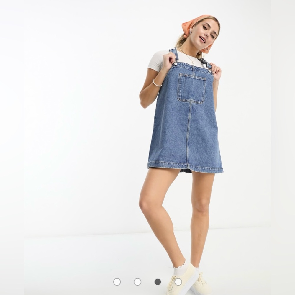 Vero Moda | Kaila Dungaree Denim Overall Dress